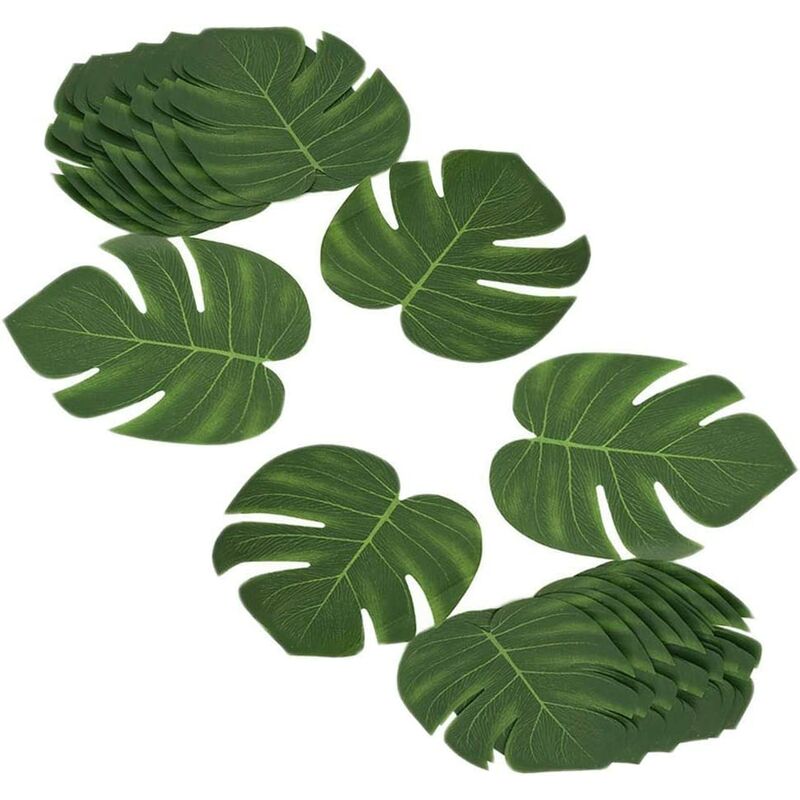 Warmter foglie di palma tropicale per Jungle per festa Hawaiana Luau party decorazione forniture di piante e Favors 
