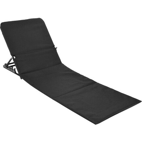 Chaise Pliante De Plage Avec Dossier - Tissu Oxford Imperméable, Pliable Compact, Poids 1 Kg, Couleur Verte - 2