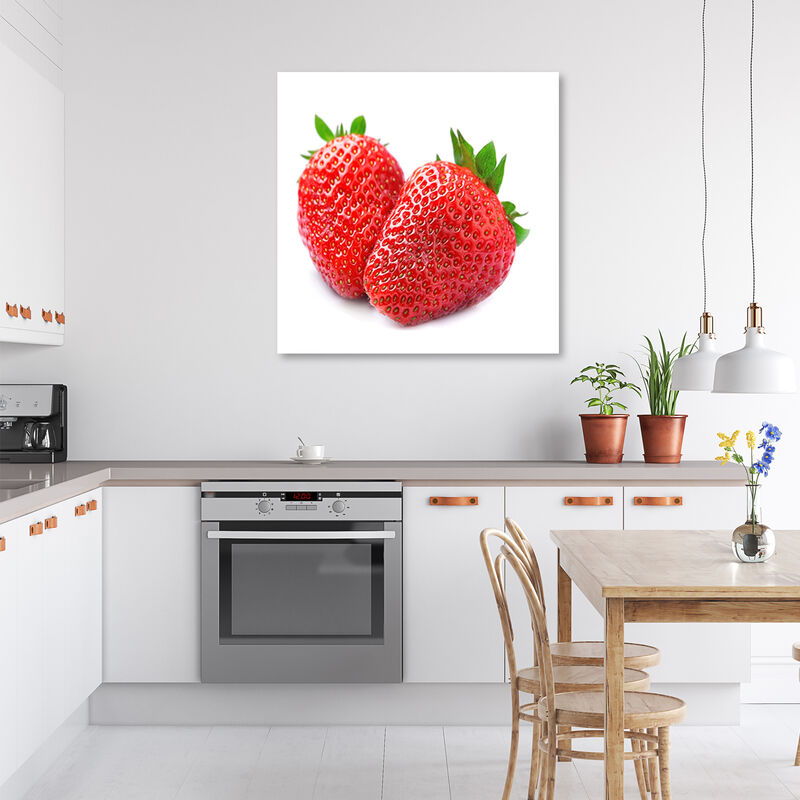 Quadro su tela, Frutta alla fragola - 60x60