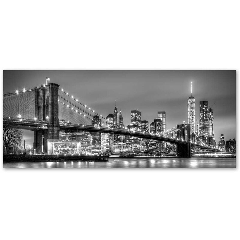 Quadro New York, quadri New York, quadri New York dipinti a mano, dipinti New  York, dipinto New York, quadro New York bianco e nero, quadri di New York,  quadro skyline New York