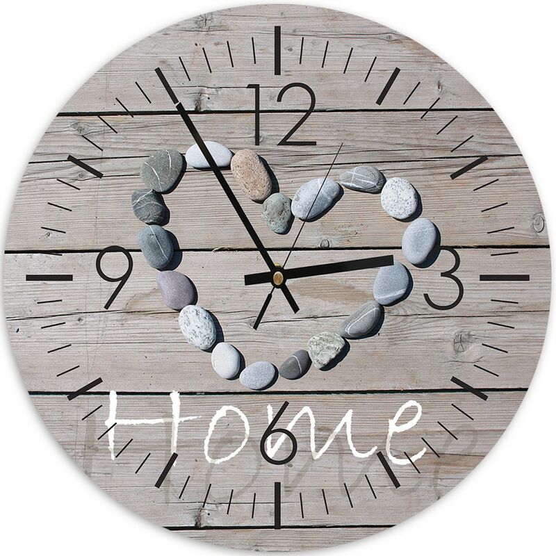 Legno Orologio Da Muro Disegno Orologio da parete CABORCA 60 cm Legno di abete M