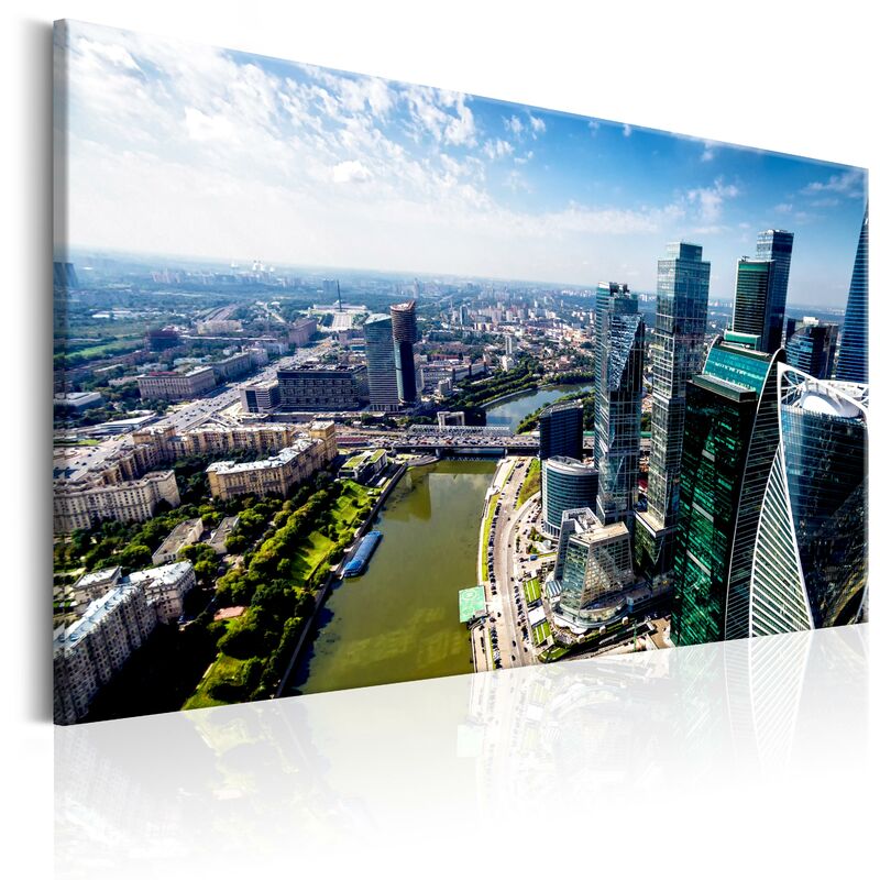 Quadro - Aerial view of Moscow - 60x40