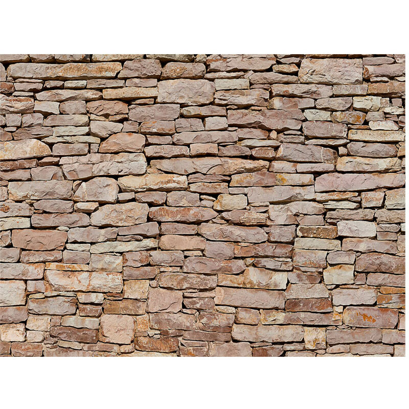 Fotomurale - Muro in pietra naturale - 250x193