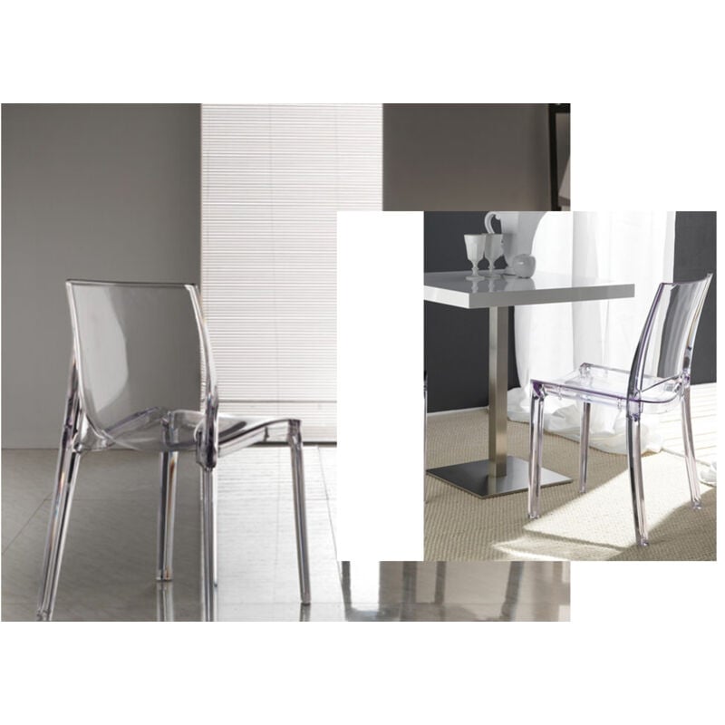 sedie trasparenti plastica