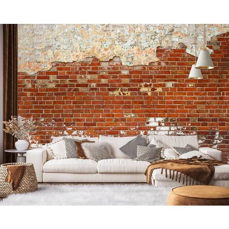 Carta Da Parati, Ottica del mattone muro di mattoni 150x105