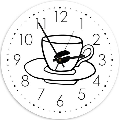 Orologio da parete, Caffà¨ - 40x40 (1/5)