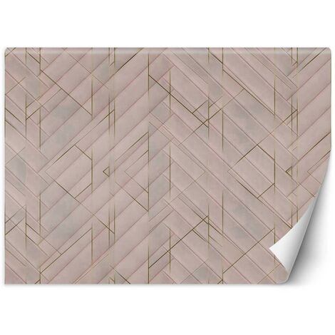 FINE DECOR APEX CARTA DA PARATI GEOMETRICA TRALICCIO PIETRA GRIGIO ARGENTO + ALT - Foto 8