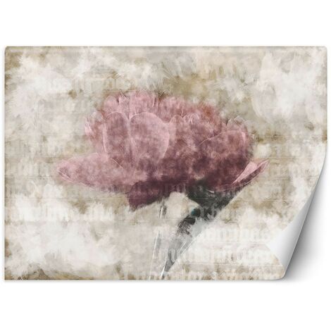 Carta Da Parati, Fiori astratti in colori pastello - 150x105