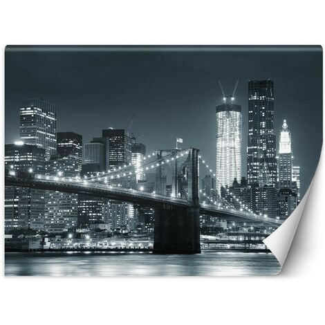 New York quadro moderno col ponte di Brooklyn