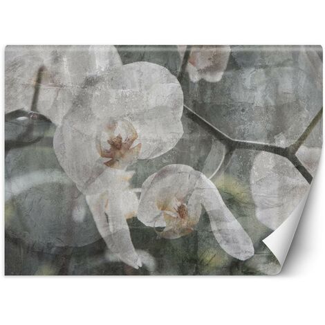 Carta Da Parati, Fiori di orchidea retrà² - 400x280