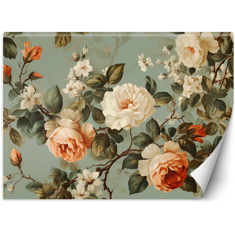 Wallpaper, Bouquet of flowers - 100x70 (1/5)