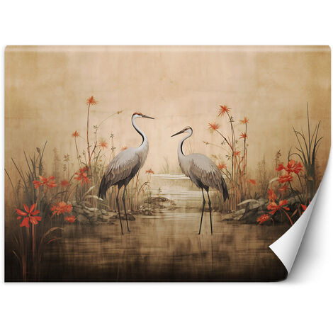 Wallpaper, Cranes by the lake - 350x245 (1/5)