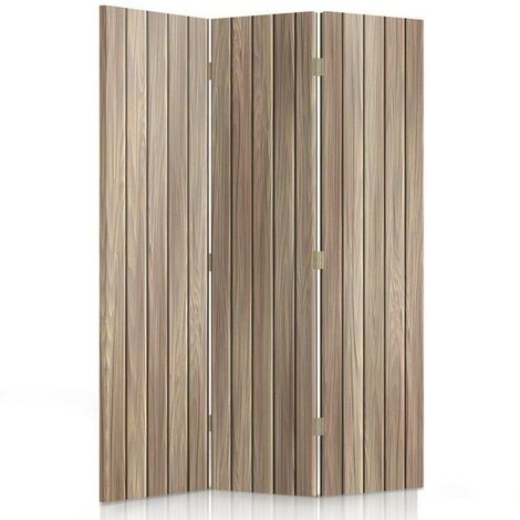 Paravento bilaterale 360, Tavole chiare - 110x170