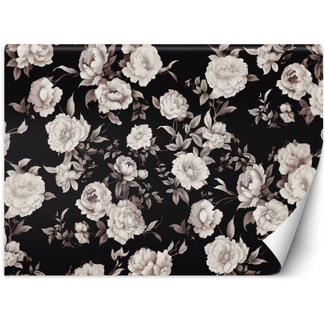 Wallpaper, Flowers black and white - 450x315 (1/5)