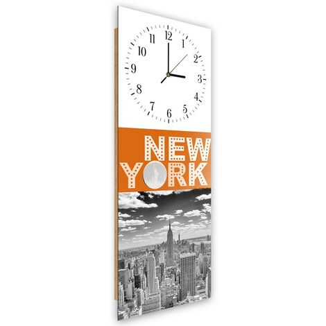 Orologio da parete, Città di New York - 30x90 (1/5)