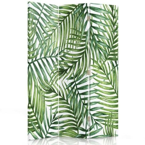 Wenko Suva Tappetino Da Bagno 50x80 Cm: In Cotone Riciclato Con Motivo Foglia Di Palma