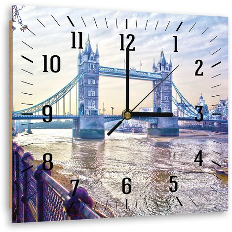 Orologio da parete, Ponte di Londra - 80x80 (1/5)