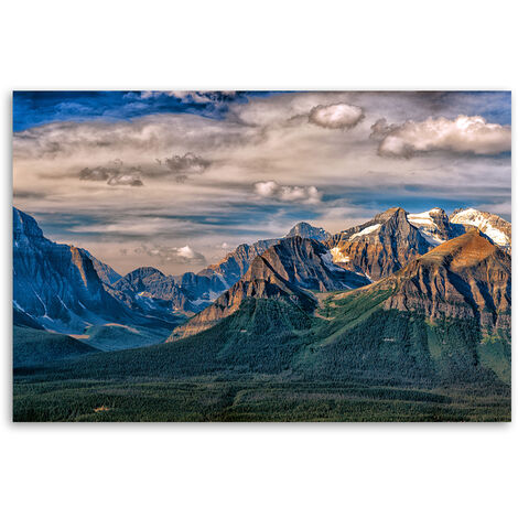 Quadro su tela, Natura del paesaggio di montagna - 60x40