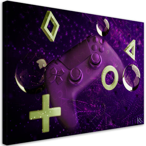 Quadro su tela, Console di gioco - 60x40 (1/4)