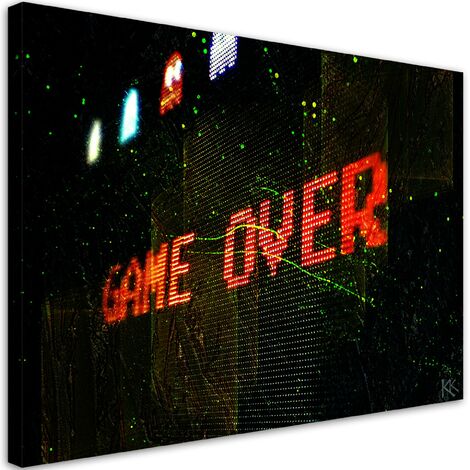 Quadro su tela, Gioco sul giocatore - 90x60 (1/4)