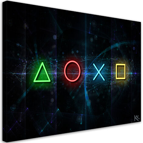 Quadro su tela, Pulsanti per il controller - 120x80 (1/5)