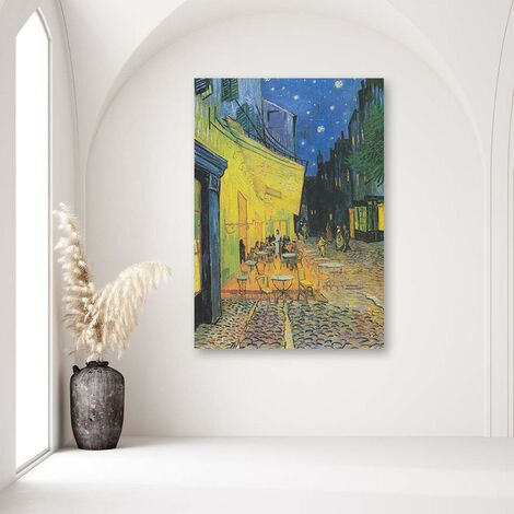 Quadro da appendere a muro in metallo Taxi giallo 100 cm x 100 cm