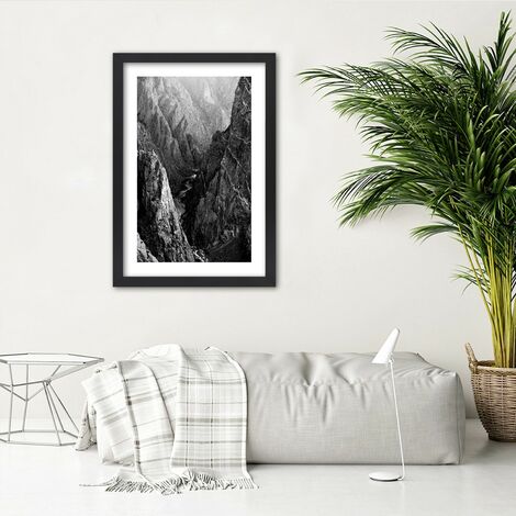 Set 3 Cornici Per Foto 20x30 Cm QPQIYIY - Cornici Nere In Legno, Da Appendere O Appoggiare, Per Poster, Certificati E Dipinti