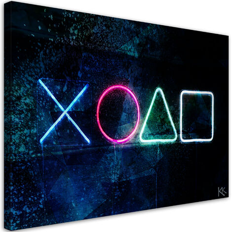 Feeby 1 parti Quadro Tela Non Tessuta 120x80 cm Giochi