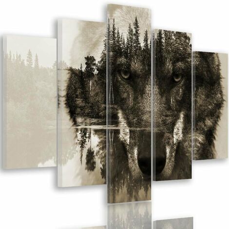 Terra By Battat - Set Di 3 Animali Della Foresta - Lupo, Orso E Aquila - Giocattoli Realistici Per Bambini 3+ Anni - Educativi E Dettagliati
