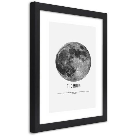 Quadro con cornice, Luna - 20x30 (1/5)