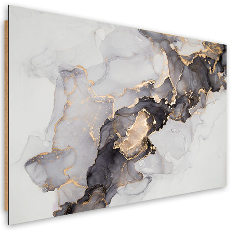 Quadro deco panel, Astrazione della trama in marmo - 100x70