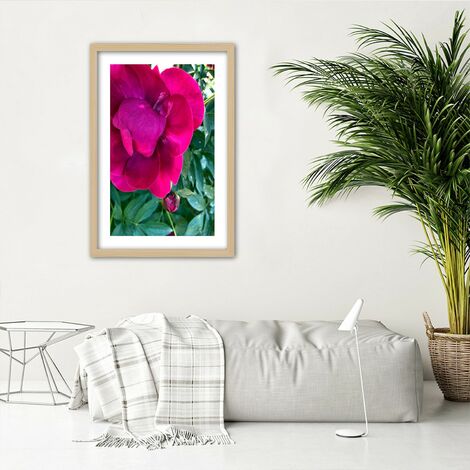 Quadri Moderni Soggiorno fiori vaso Quadro su Tela Verticale 70x100cm  Stampe da Parete Camera da Letto Cucina 1 pezzo Wall Art Canvas Grandi