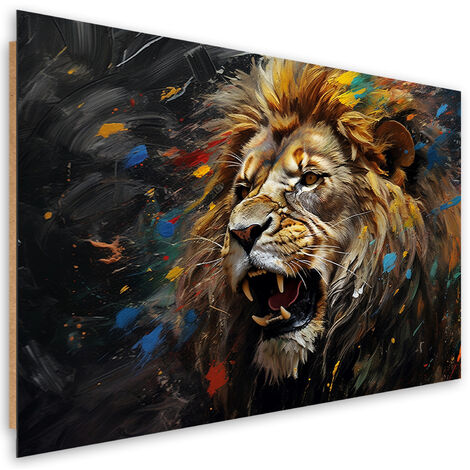Alexsar Art schilderij Deco panel highlander 90x60cm - Top Tuincentrum
