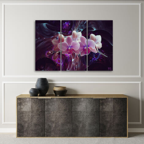Komar Deco de Sticker orchidée, 1 pièce, mauve/blanc/vert ... - Rakuten