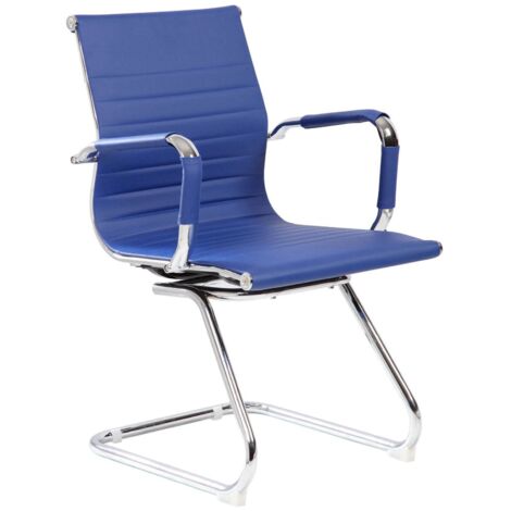 Poltrona Attesa Dallas In Pu Con Braccioli Serena Group Blu - HC9813G (1/4)