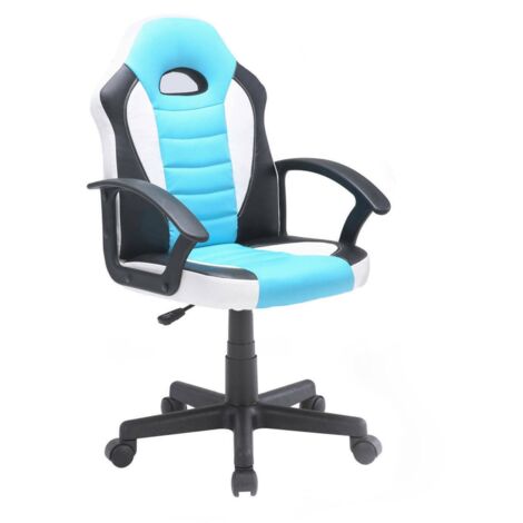Las Vegas
Poltroncina Gaming bianca e azzurra per bambini (1/3)