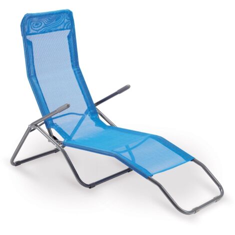 Sdraio Formentera basculante 57x140x96h cm bianca