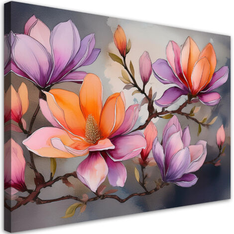 Quadro su tela colorato astratto Quadro Fiori Poster e stampe Immagini di arte della parete Cuadros Soggiorno Decorazioni per la casa Senza cornice – acquista a prezzi convenienti sul marketplace