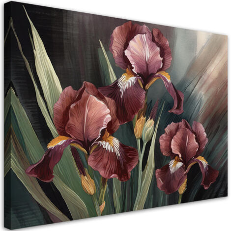 Quadro su tela, Fiori botanici - 60x40 (1/5)