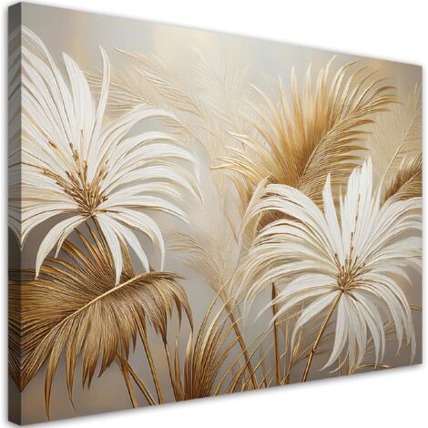Quadro su tela, Foglie tropicali Botanica - 60x40