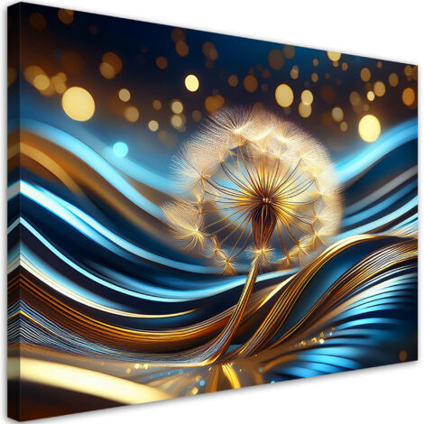 Quadro su tela, Pesce palla Astrazione naturale - 120x80 (1/5)