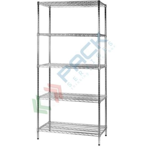 Scaffale cinque ripiani 60 x 90 H. 200 (1/2)
