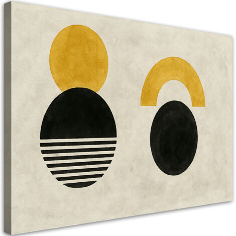 Quadro su tela, Astrattismo geometrico Minimalismo - 120x80 (1/3)