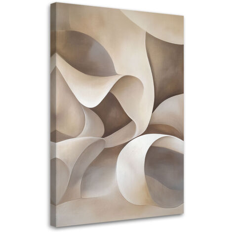 Quadro su tela, Astratto Linee minimaliste - 60x90