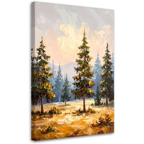 Bilderfelix® Quadro Su Tela Paesaggio Montano Alpi Bavaresi, Berchtesgaden E Massiccio Del Watzmann, Formato 170x80 Cm, Multipannello, Stampato In Germania, Pronto Da Appendere