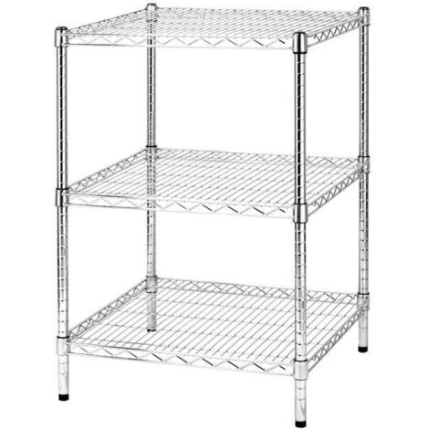 Scaffale Tre Ripiani Cm 60 X 60 X H.90 Linea Archimede Serena Group - 3x606090
