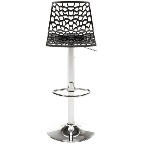 Sgabello Grand Soleil SPIDER per bar cucina alto fisso girevole regolabile poggiapiedi