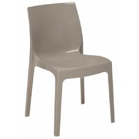 Sedie per cucina e bar ICE Grand Soleil in polipropilene impilabile