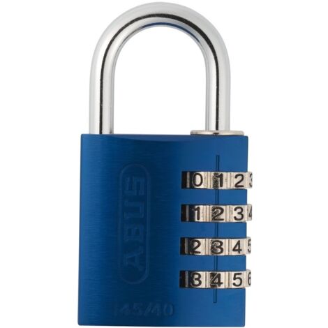 Abus - Zahlenschloss 145/40 blau Lock-Tag - 48807