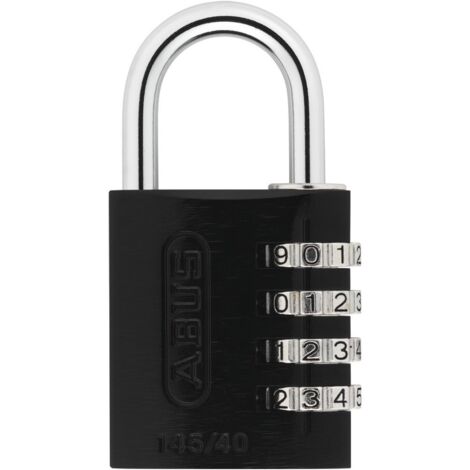 Abus - Zahlenschloss 145/40 schwarz Lock-Tag - 34613